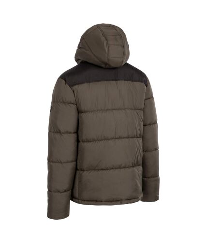 Mens parkstone quilted jacket dark vine Trespass