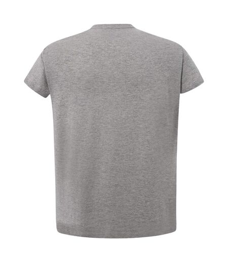 T-shirt Motif/style Uni Femme Gris Chiné JHK