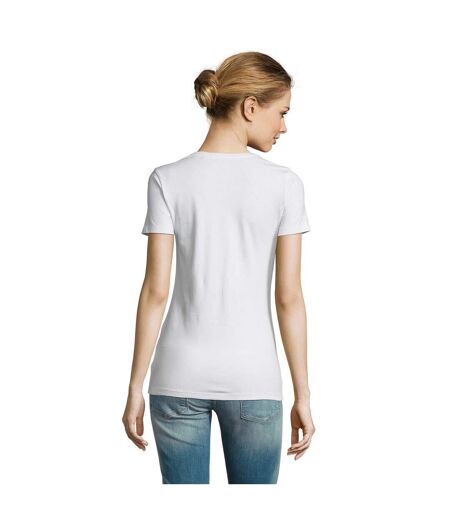 T-shirt Millenium Femme Blanc SOLS