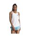Womens/ladies made to be remade running tank top white Adidas-4