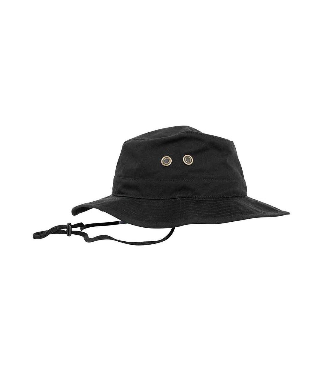 Chapeau de pêcheur noir Flexfit-2