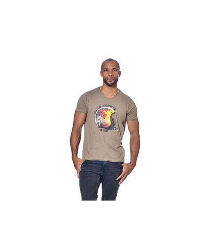 Tee Shirt Homme 100% Coton, T shirt Homme Regular, Confortable et Respirant