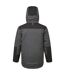 Mens ev4 tall winter jacket metal grey Portwest-2