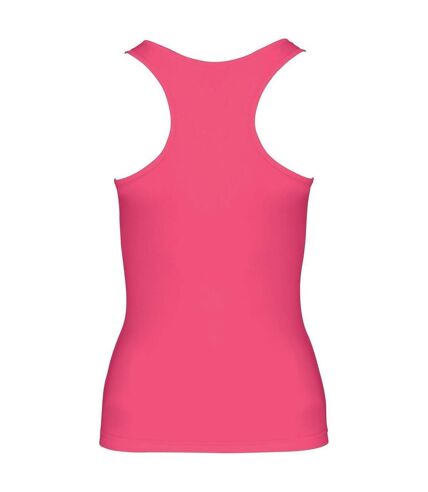 Débardeur de sport - Femme - PA442 - rose fluo