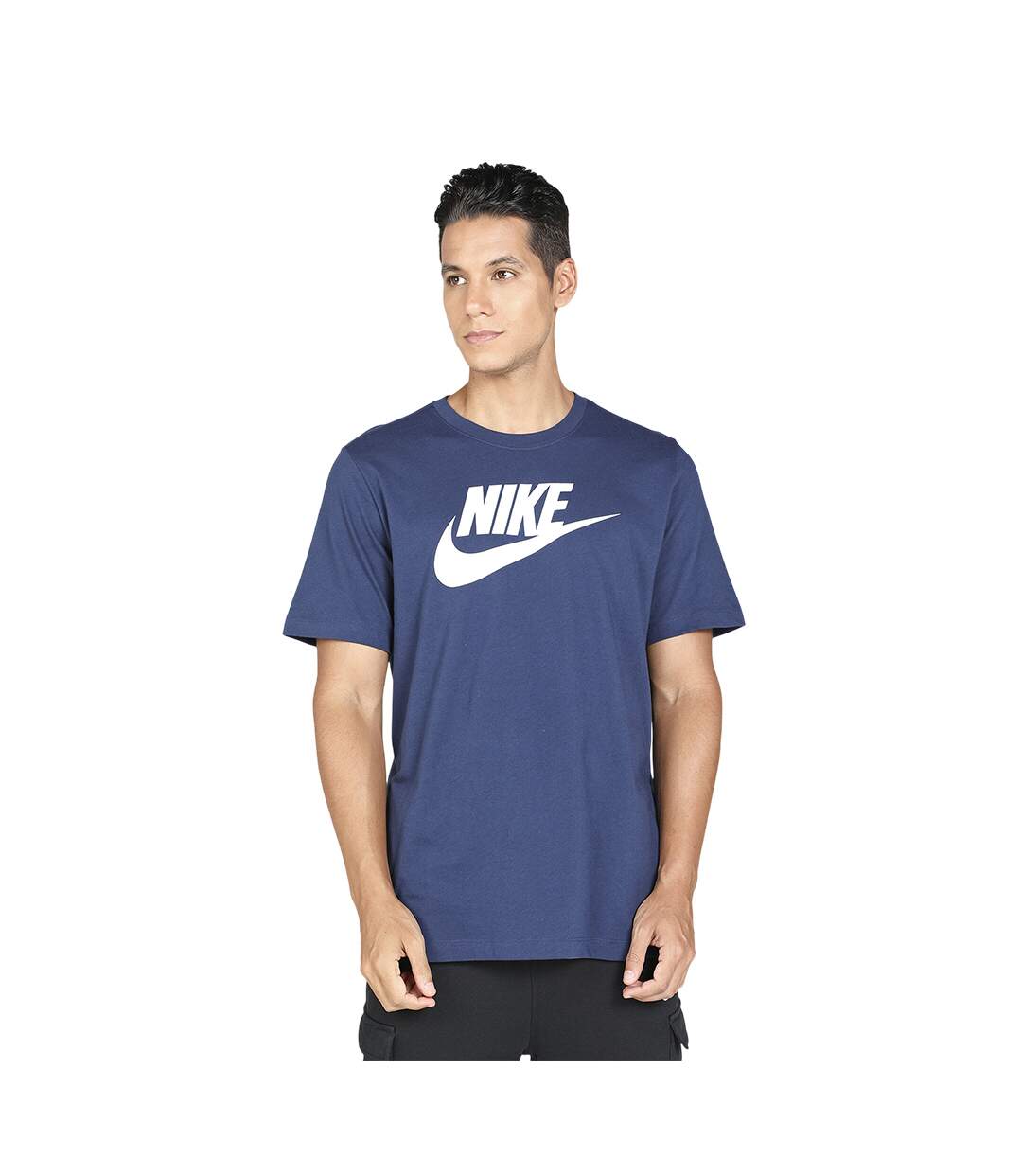 Mens Sports T-shirt Navy Nike-2