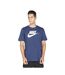 Mens Sports T-shirt Navy Nike-2