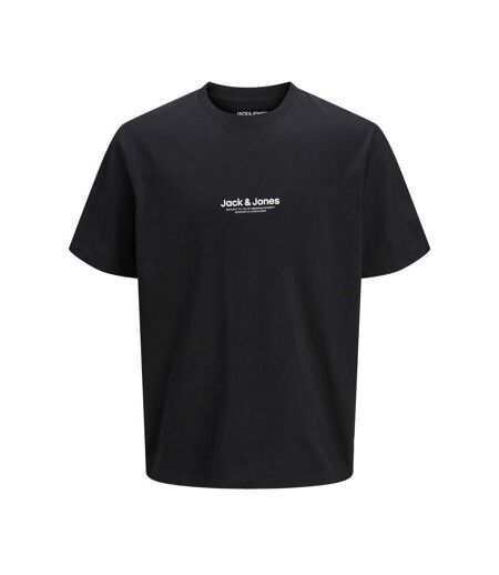 T-shirt noir homme jack & jones whvesterbro - l