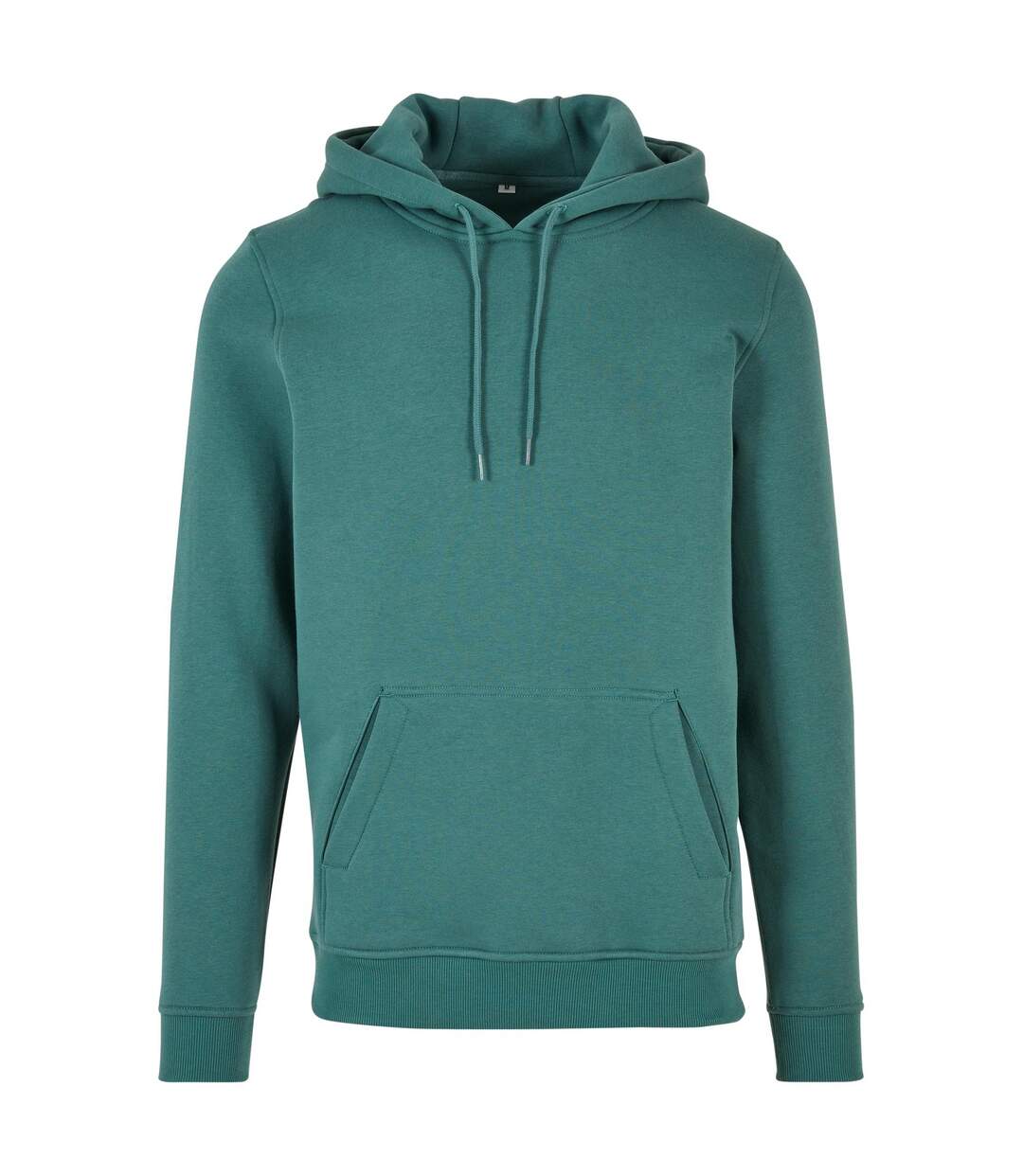 Sweat À Capuche Adulte Vert Anglais Build Your Brand-1