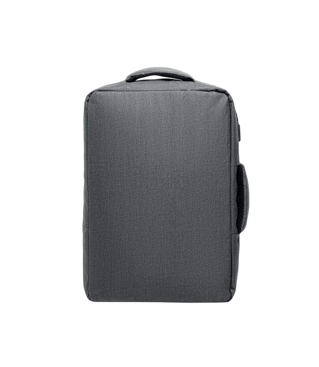 Laugar slim laptop backpack one size stone grey MidOcean-1