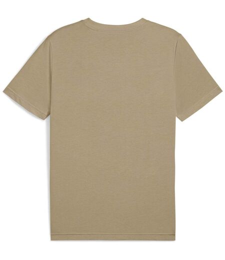 Mens Ess No.1 Logo Regular T-shirt Iced Coffee Puma