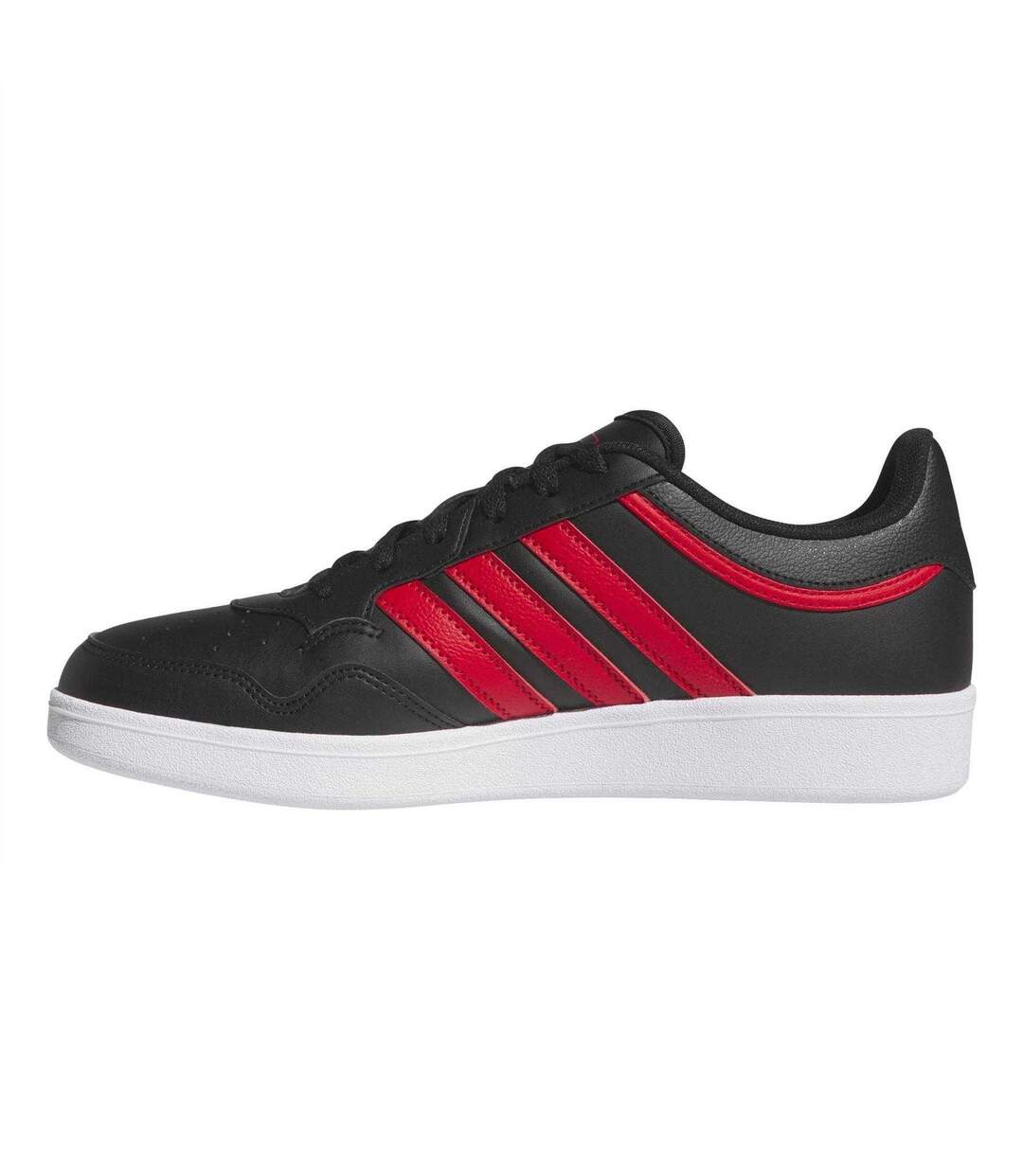 Womens/ladies Hoops 4.0 Flat Trainers Core Black Adidas-3