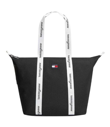 Womens/ladies Everyday Tote Bag One Size Black Tommy Jeans