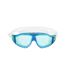 Childrens/kids Maveric Swimming Goggles Transparent Light Blue Aquawave-2