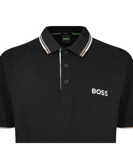 Polo Paddy Pro Homme Noir Boss