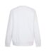 Mens Soleri 88 Ribbed Crew Neck Sweatshirt White Boss-2