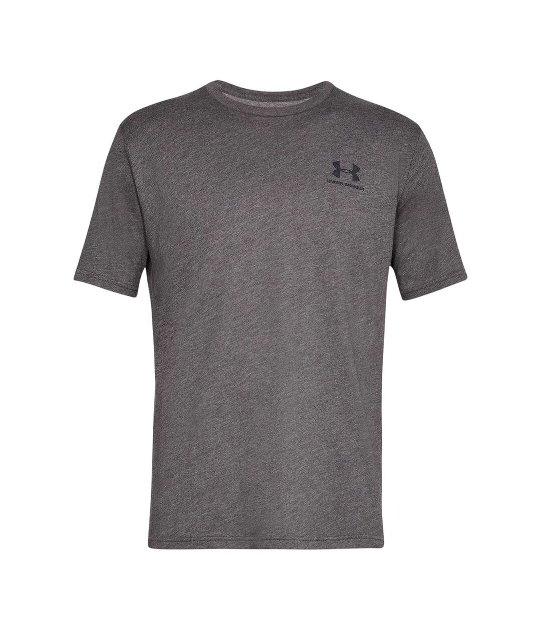 T-shirt Motif/style Logo Sur Poitrine Sportstyle Homme Gris Foncé Chiné Under Armour-2
