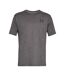 T-shirt Motif/style Logo Sur Poitrine Sportstyle Homme Gris Foncé Chiné Under Armour-2