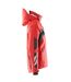 Mens Accelerate Soft Shell Jacket Traffic Red Black Mascot-3