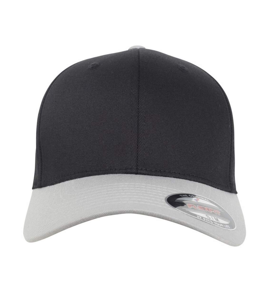Casquette De Baseball Noir Argenté Flexfit-1