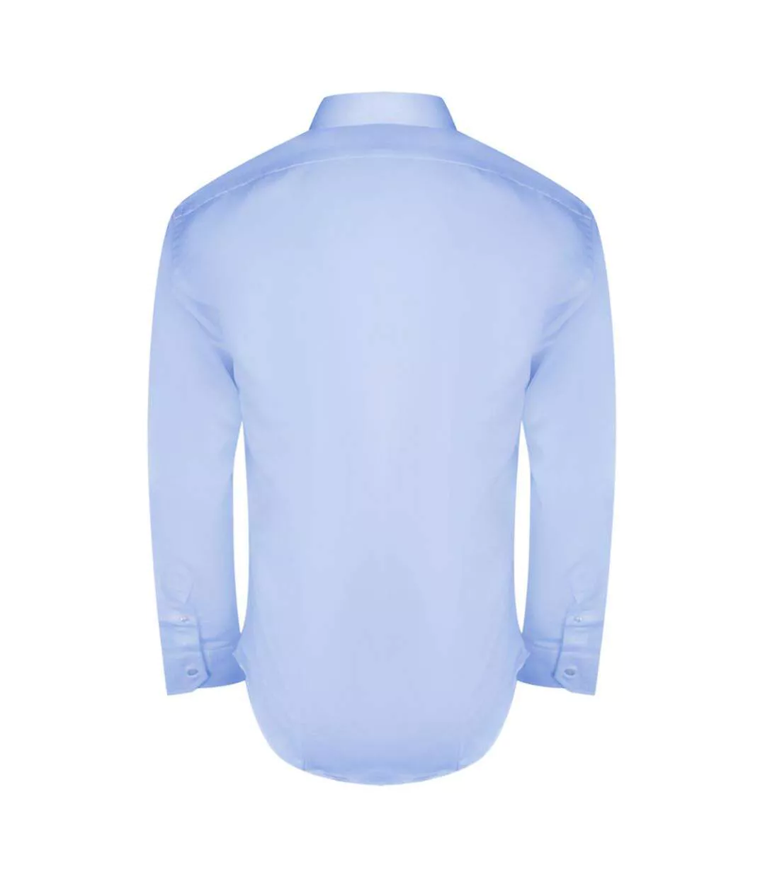 Chemise Manches Longues Motif/style Uni Homme Bleu Clair Aquascutum-2