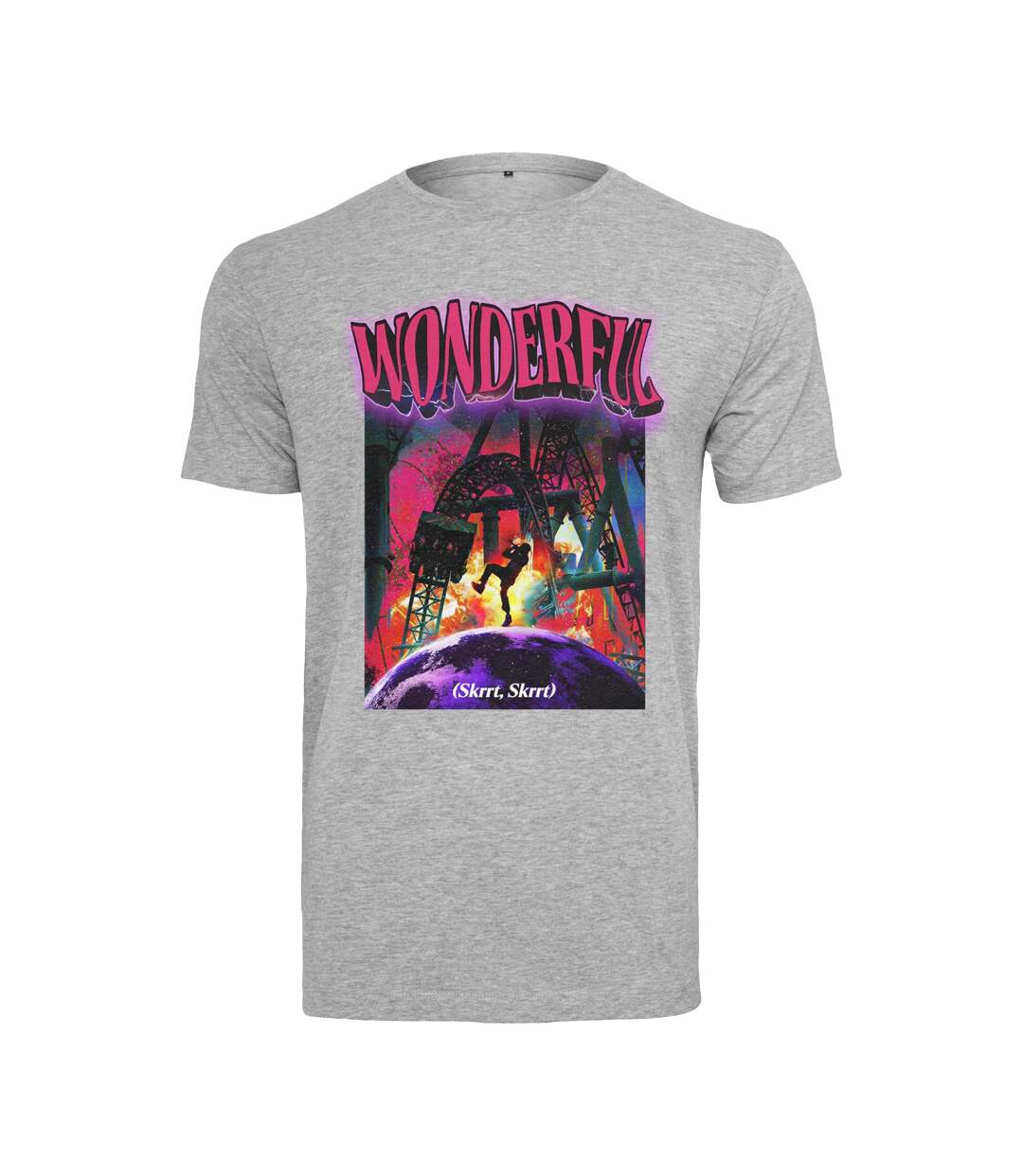 Gris Chiné Mister Tee-1