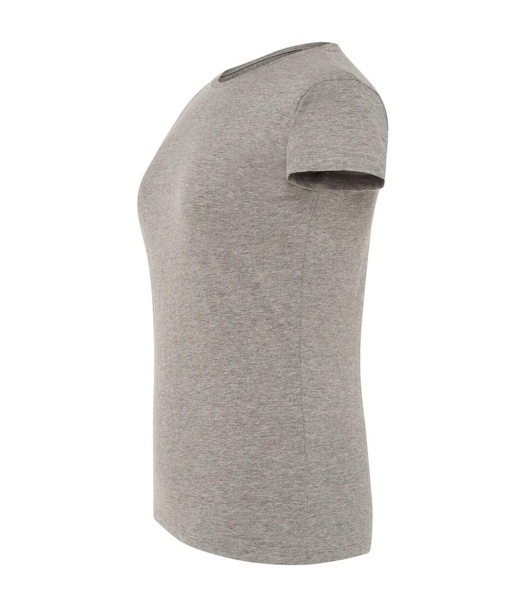 T-shirt Comfort Femme Gris Chiné JHK-3