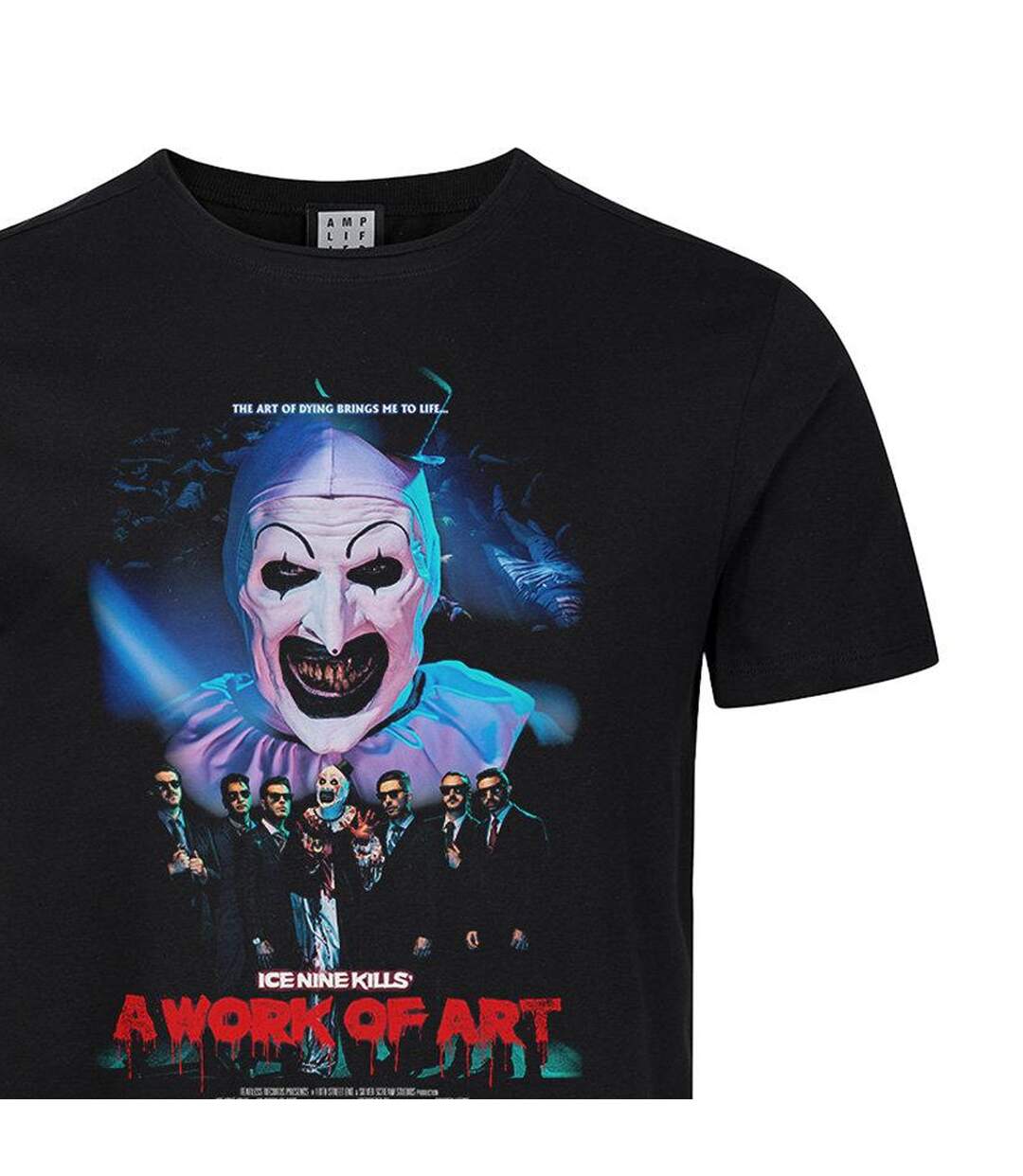 T-shirt Motif/style  Terrifier Adulte Noir Ice Nine Kills-3