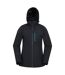 Veste imperméable rainforest extreme femme noir vif Mountain Warehouse-1
