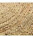 Tapis Déco Rond en Jute Shira 120cm Turquoise-3
