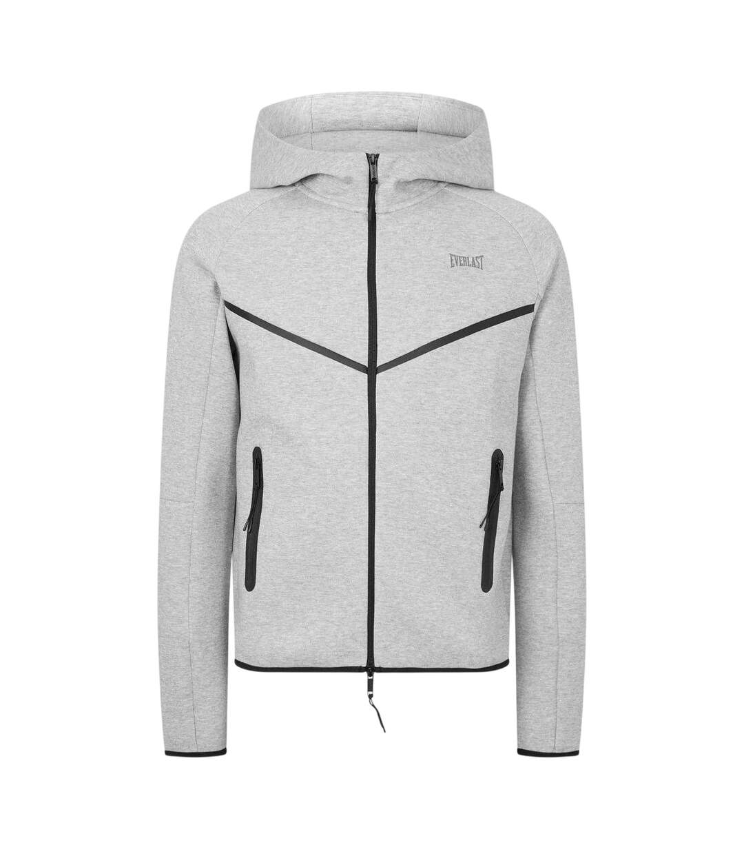 Veste À Capuche Elite Homme Gris Chiné Everlast-2