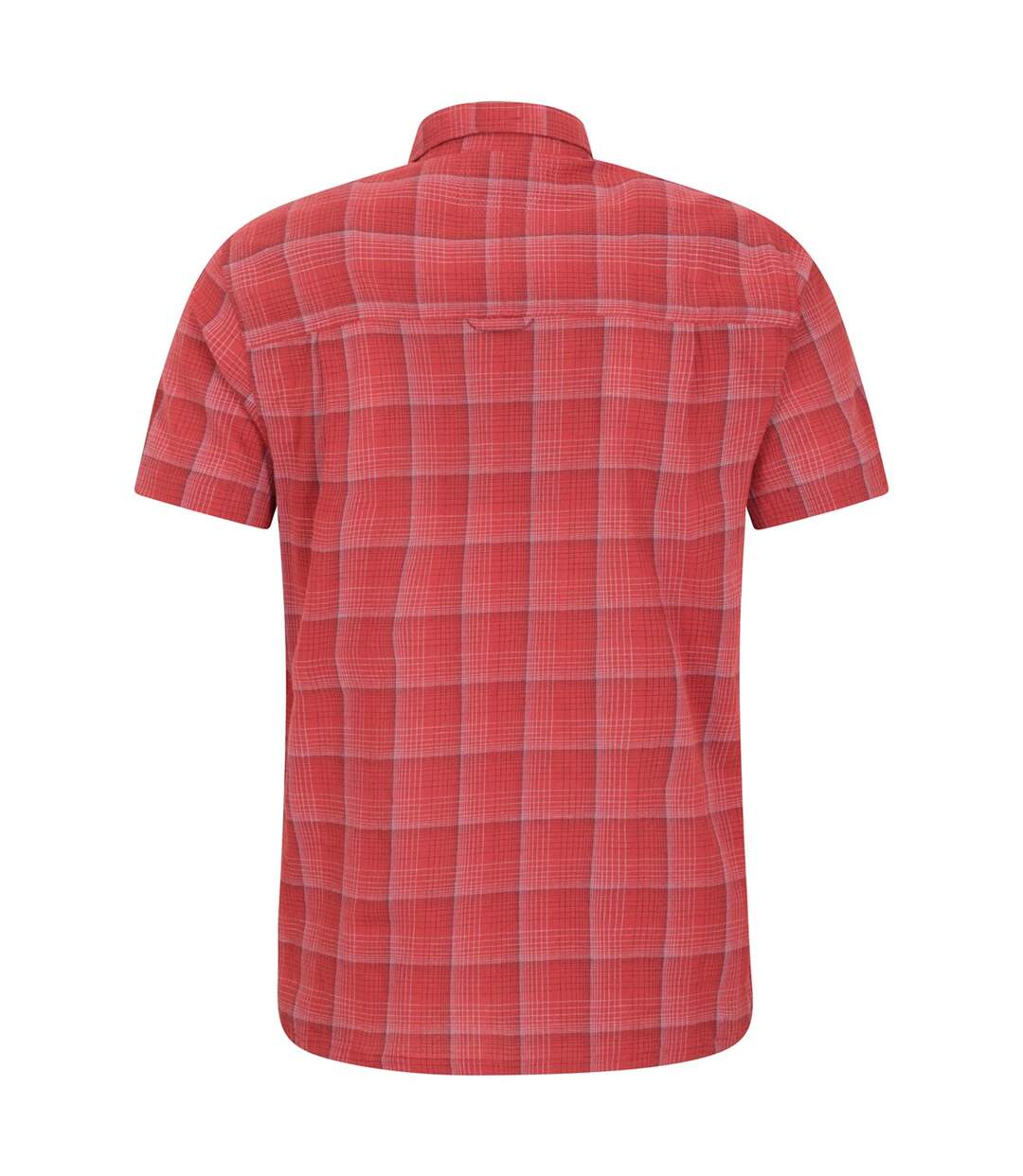 Mens Cotton Shirt Active Red Mountain Warehouse-3