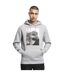 Mens F*ck The World Tupac Shakur Hoodie Gris Chiné Mister Tee-1
