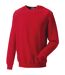 Russell Mens Spotshield Raglan Sweatshirt (Classic Red)