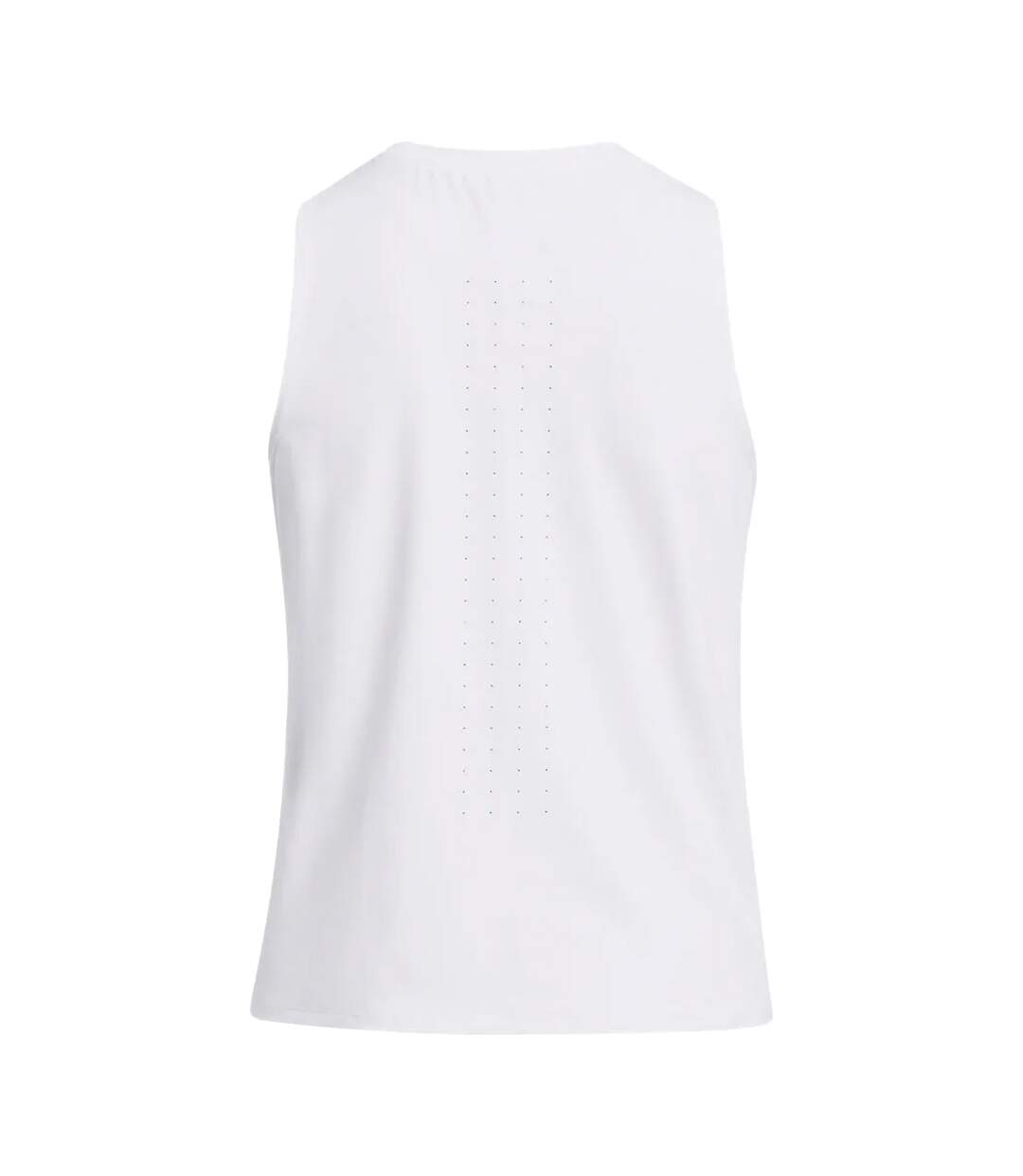 Débardeur launch elite femme blanc Under Armour-2