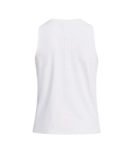 Débardeur launch elite femme blanc Under Armour