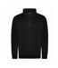 PRO RTX Mens Quarter Zip Sweatshirt (Black)