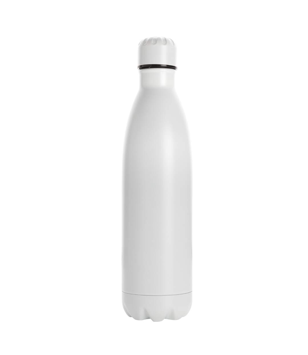 Stainless steel 750ml water bottle one size white XD Collection-1