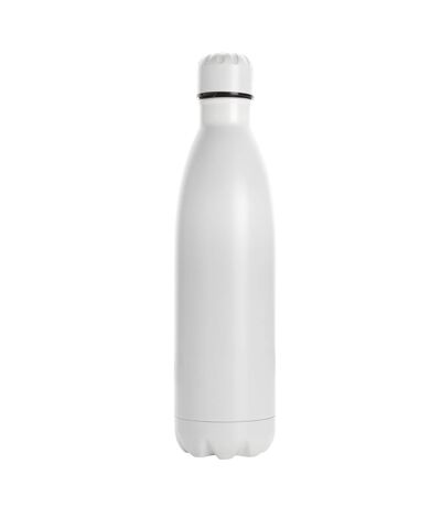 Stainless steel 750ml water bottle one size white XD Collection