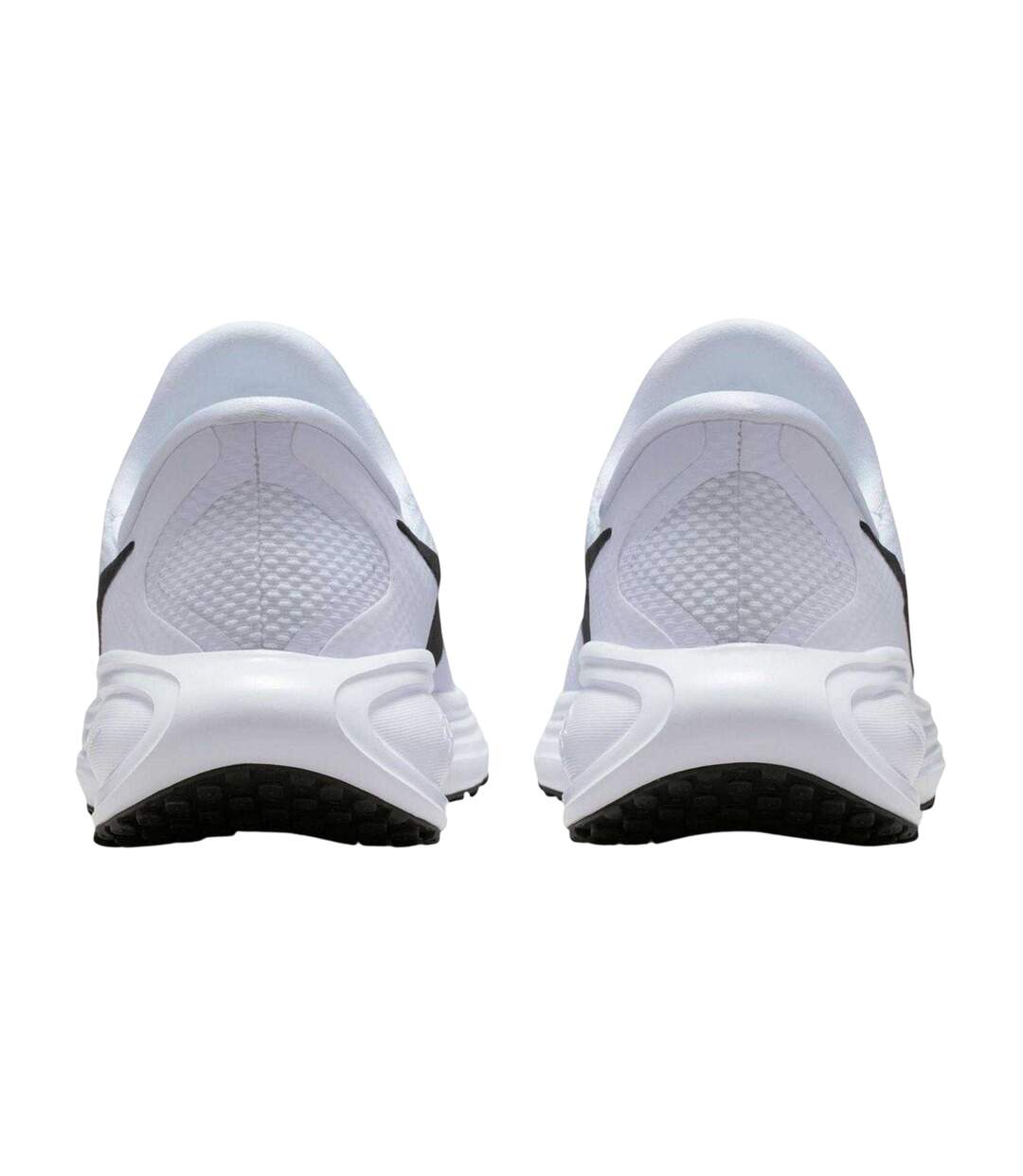 Womens/ladies Revolution 7 Logo Trainers White Black Nike-2
