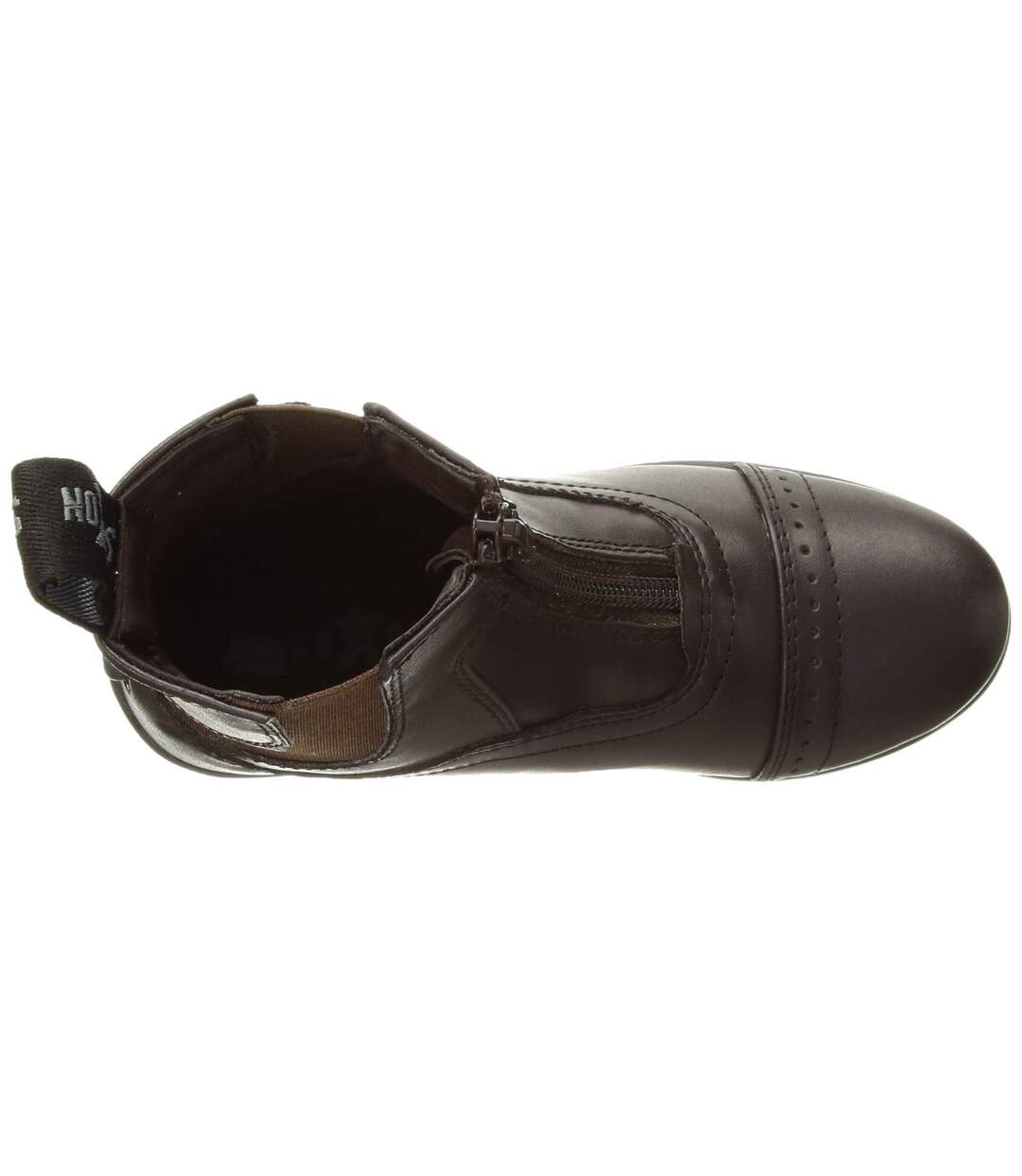 Bottines d´équitation syntovia adulte marron Saxon-3