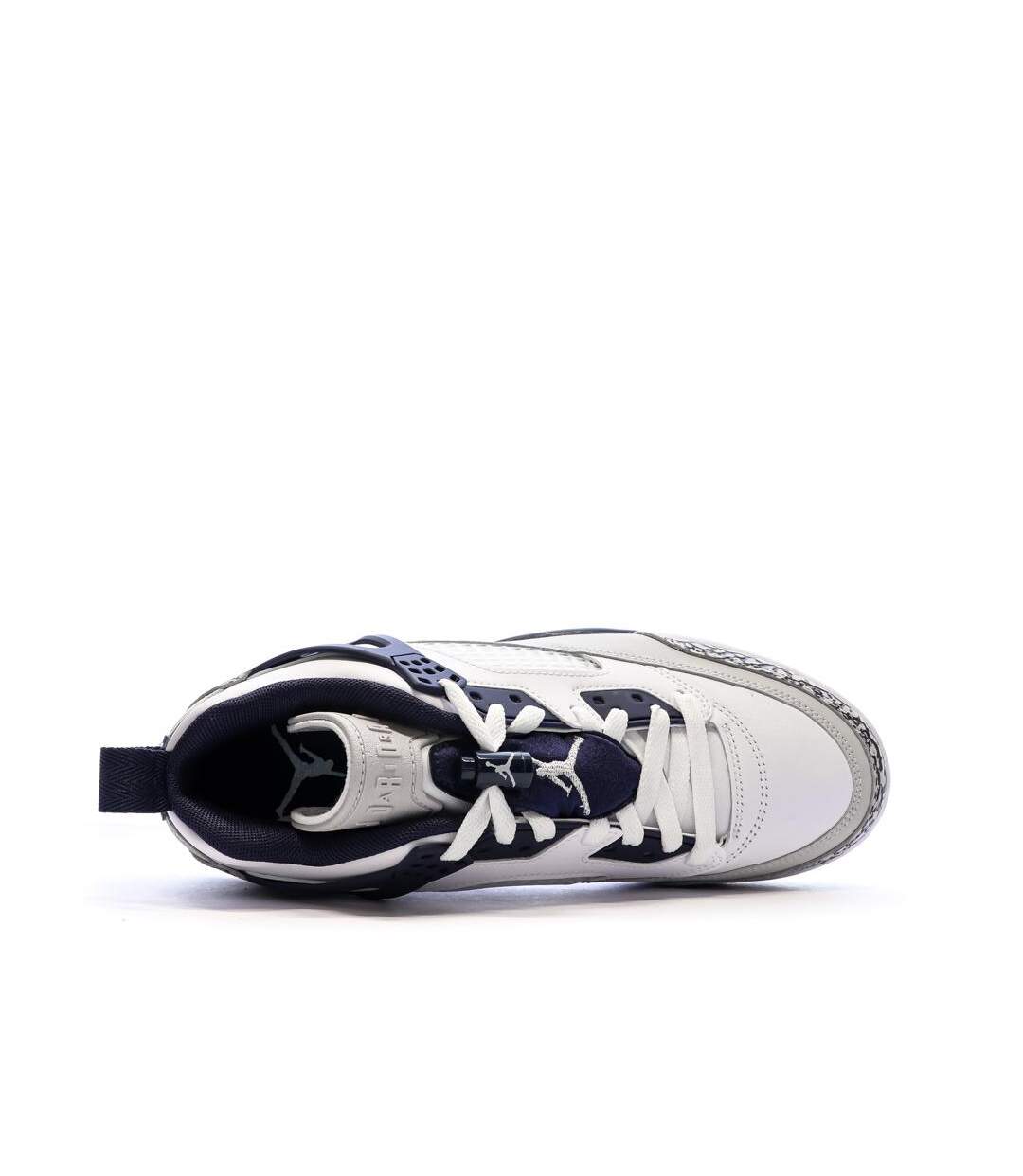 Baskets blanc/marine homme nike jordan spizike low-4