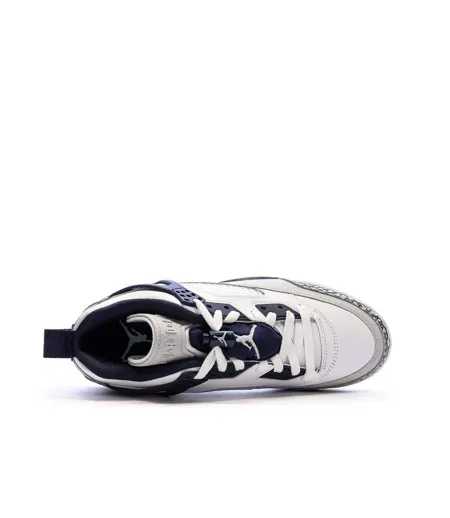 Baskets blanc/marine homme nike jordan spizike low