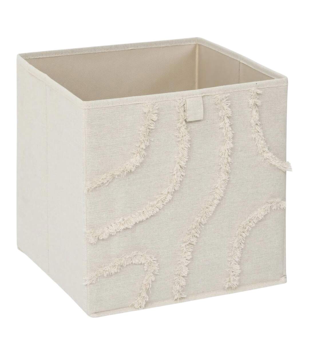 Boîte de Rangement Pliable Bali 31x31cm Beige-1