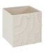 Boîte de Rangement Pliable Bali 31x31cm Beige-1