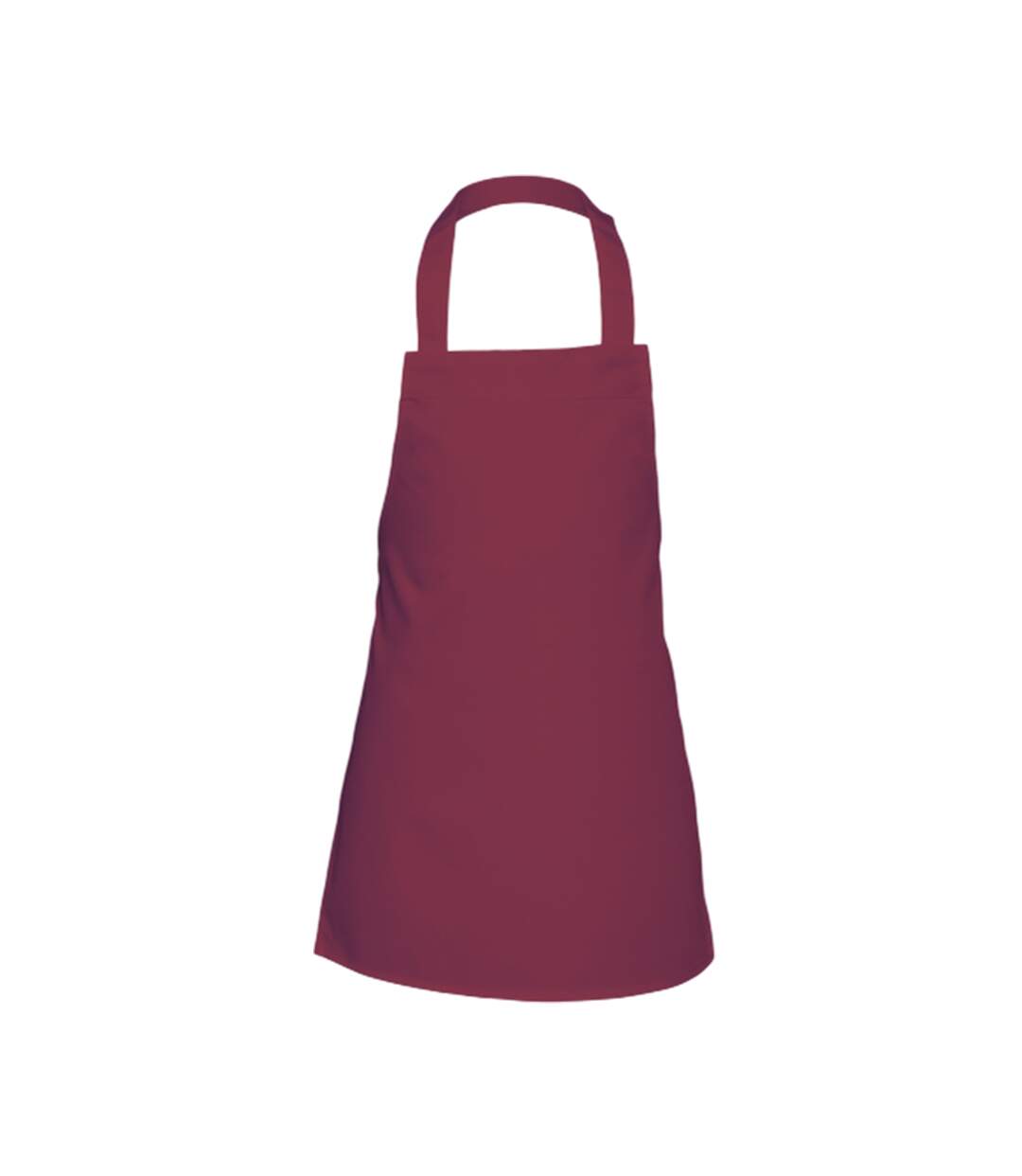 Tablier barbecue enfant taille unique bordeaux Link Kitchen Wear-1
