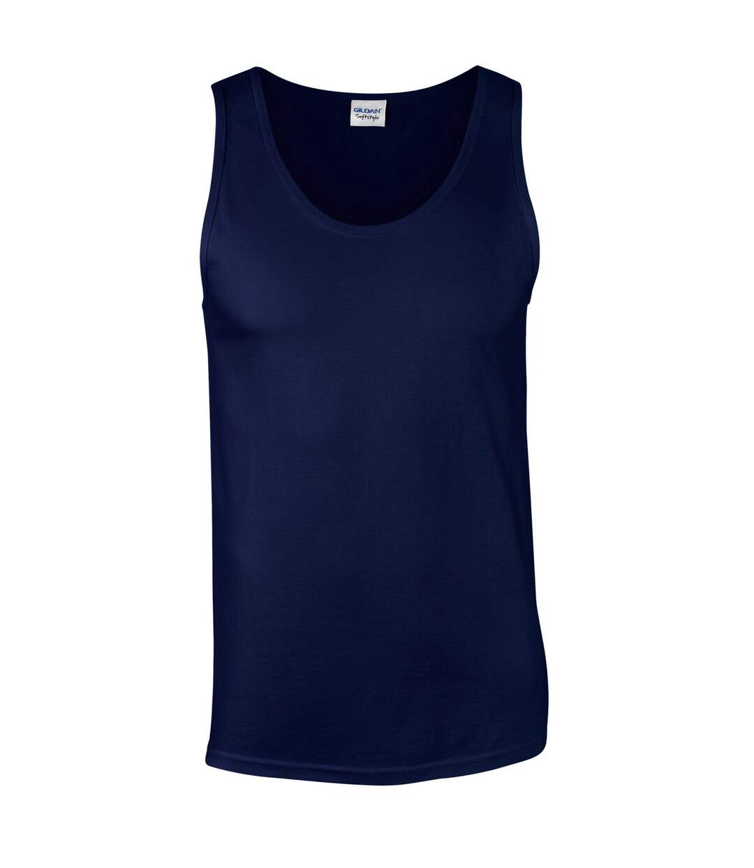 Débardeur Softstyle Adulte Bleu Marine Gildan-1