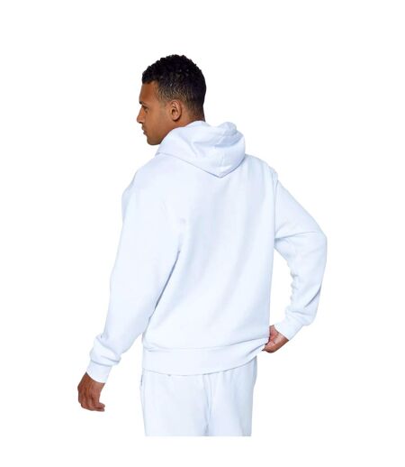 Unisex adult continu8 boxy hoodie white Hype