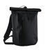 Sac À Dos Motif/style Haut À Rouler Lite Taille Unique Noir Quadra-1