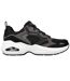 Womens/ladies Uno Suede Trainers Black Skechers-3