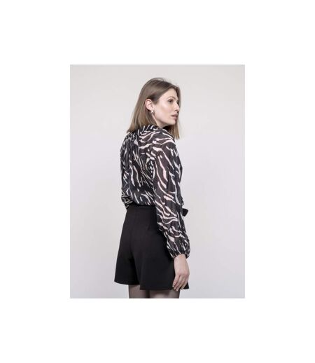 Blouse imprimée zébrée ONORINA - Dona X Lisa